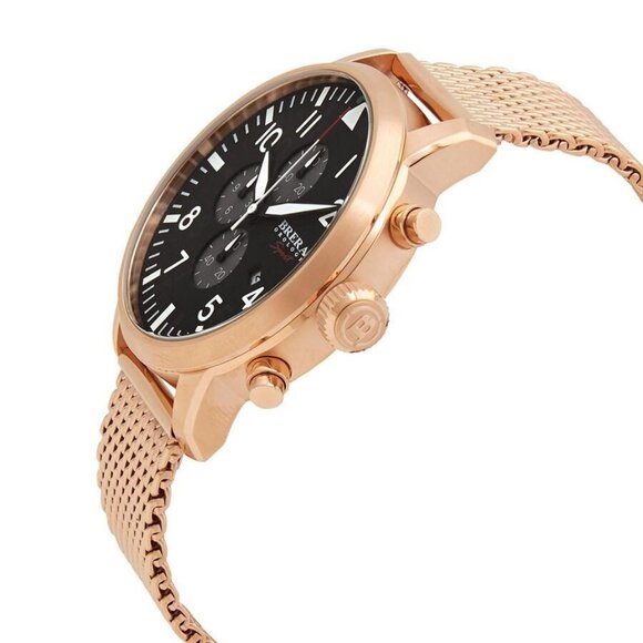 NWT Brera Orologi Fashion Men's Quartz 316L Stainless Steel Authentic W - Picture 2 of 3